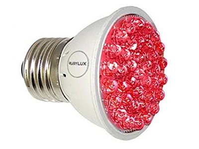 Ruby Lux All Red High Intensity LED Bulb 640 to 660nm