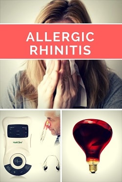 infrared therapy for allergic rhinitis