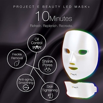 LED face mask for face and neck