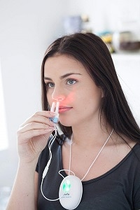 nasal red light therapy