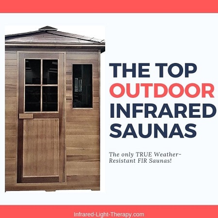 the top outdoor infrared saunas weather resistant sauans