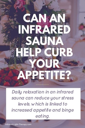 fir sauna for stress relief and curbing appetite