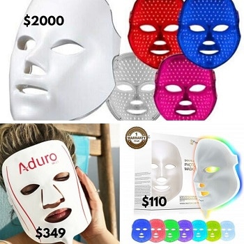 deesse led mask comparison with other led masks