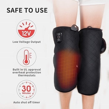 comfier heated knee massager