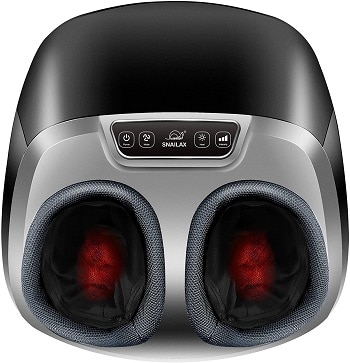 snailax infrared massager for feet