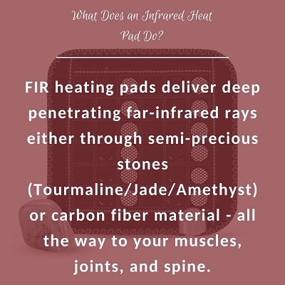 what does an infrared heating pad do