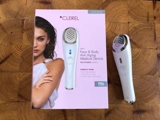 clerel skin advanced handheld led light therapy