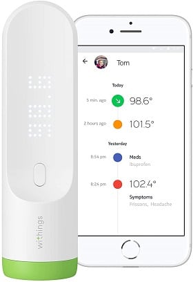 withings thermo infrared thermometer review