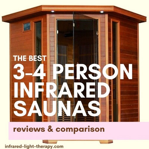 3 person infrared sauna 4 person infrared sauna