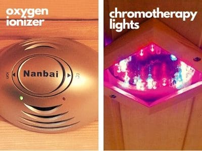 oxygen ionizer in infrared sauna