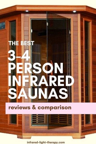 4 person infrared sauna