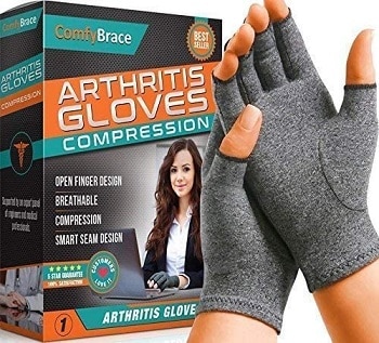 Comfy brace hand compression gloves