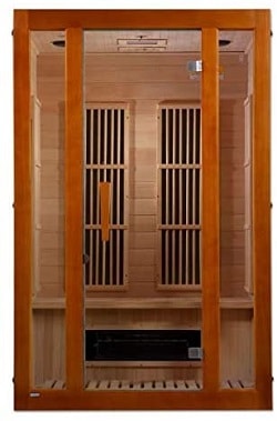 2 person FIR sauna canadian hemlock