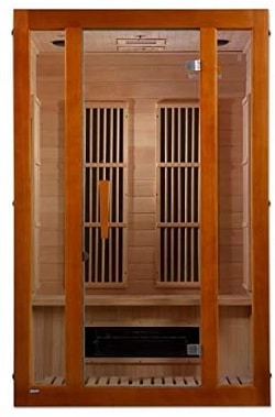 2 person FIR sauna canadian hemlock