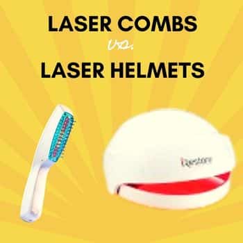laser combs vs laser caps