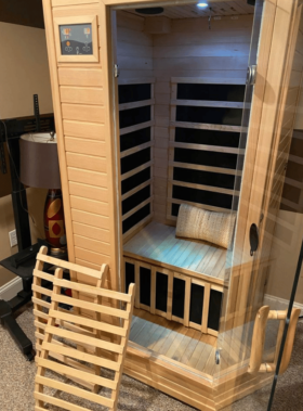 heat wave radiant sauna 2 person infrared sauna review
