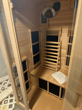JNH 2 person infrared sauna review