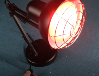 how to use an infrared lamp for arthritis
