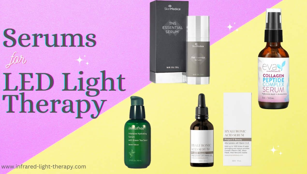 best serums for LED light therapy