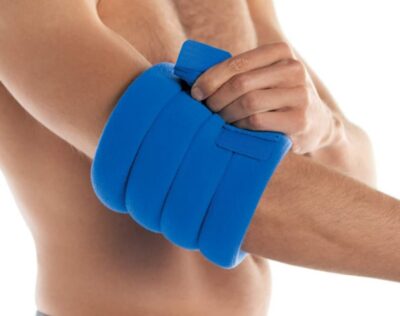 microwaveable elbow heating pad