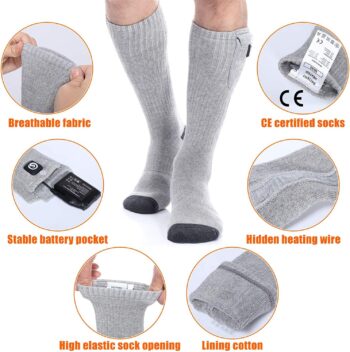 best battery heated socks