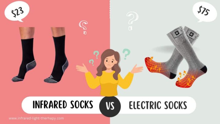 heated socks infrared vs. electric