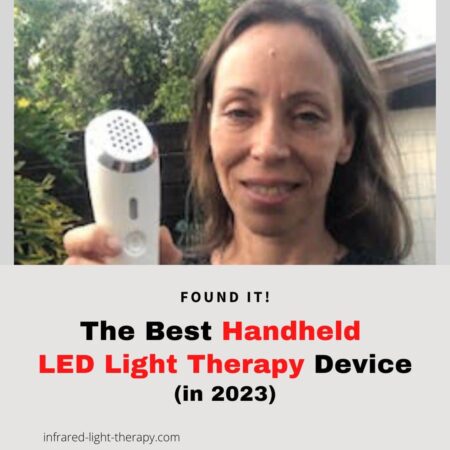 best handheld led light therapy device for facial skin