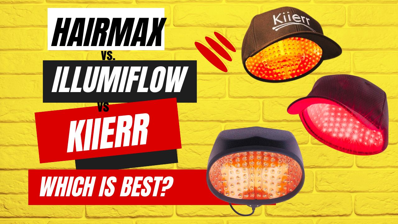 illumiflow vs. kiierr vs. hairmax