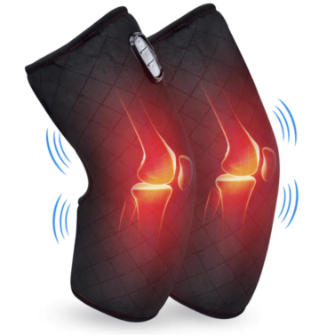 best heated knee massager brace