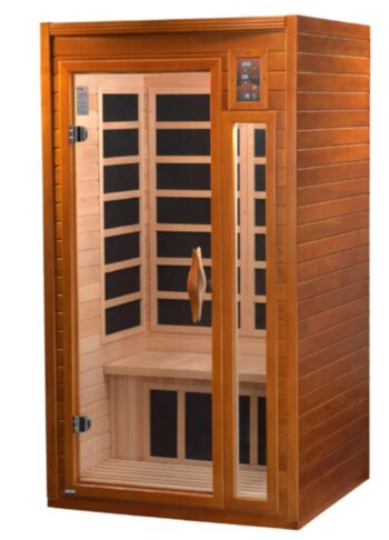 dynamic saunas barcelona 2-person infrared sauna