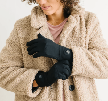 ultra thin heated gloves for typing