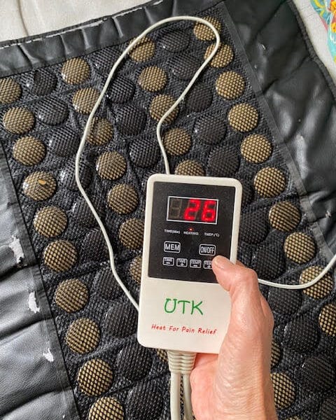 utk infrared heating pad trial and results
