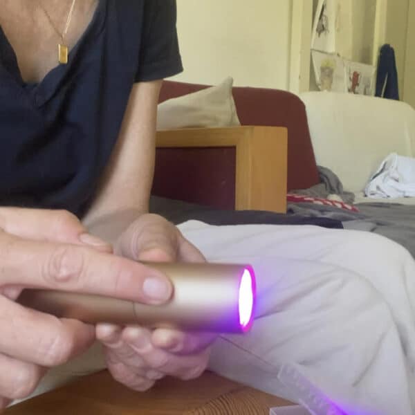 treatment modes of the UTK red light therapy torch