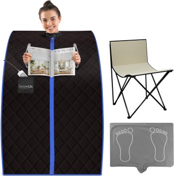 portable DIY infrared sauna tent - SereneLife