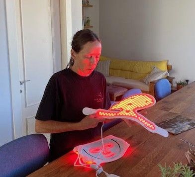 testing the lumalux face+ pro LED mask