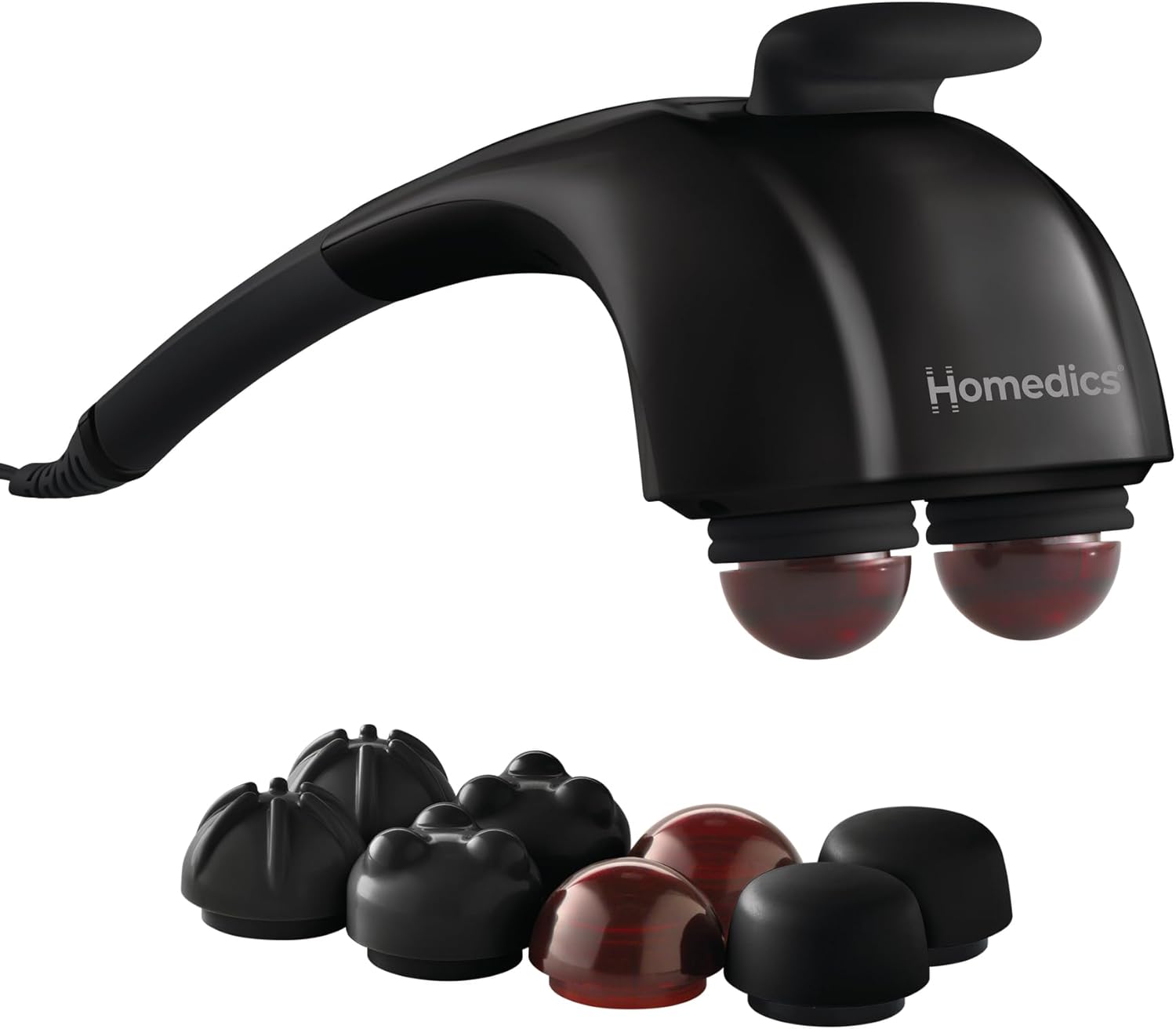 homedics heated handheld body massager percussion