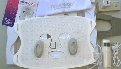 novaalab LED mask unboxing and trial