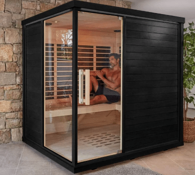 solstice 4 person infrared sauna eucalyptus
