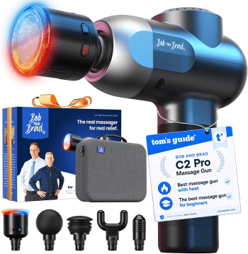 bob and brad heated massage gun
